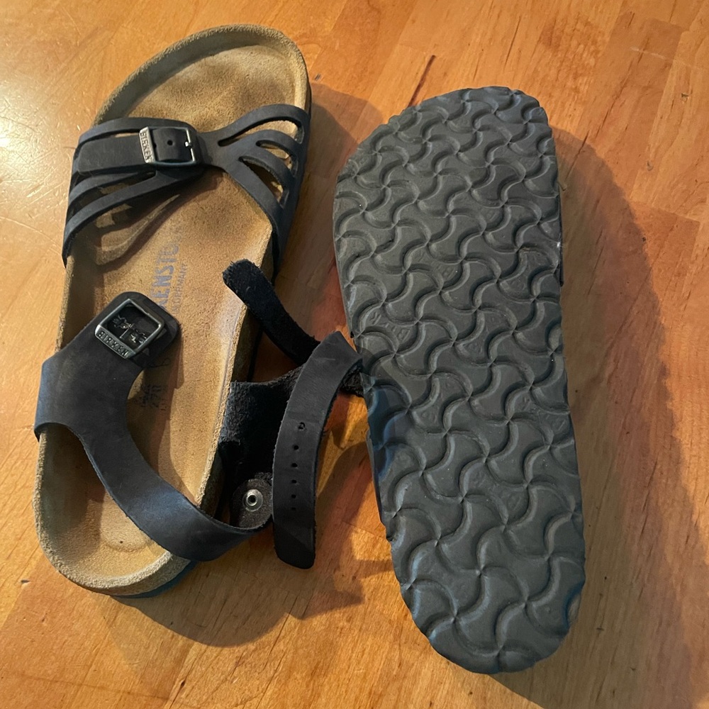Birkenstock strap sandals